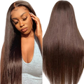 ÁILLE Cocoa Silk | 4×4 Human Hair Lace Closure Wig