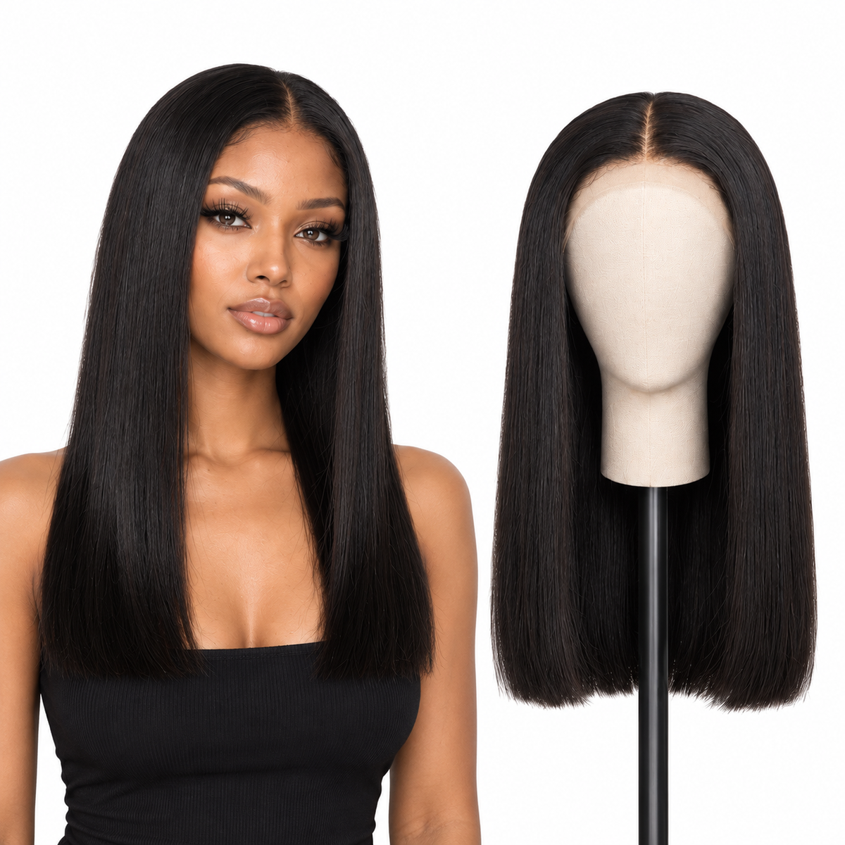 ÁILLE | Bone Straight Human Hair Wig
