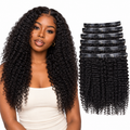 ÁILLE Seamless Kinky Curly Clip-In Extensions | 100% Human Hair