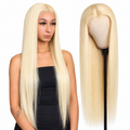 ÁILLE Champagne Silk | 13×4 Human Hair Lace Front Wig